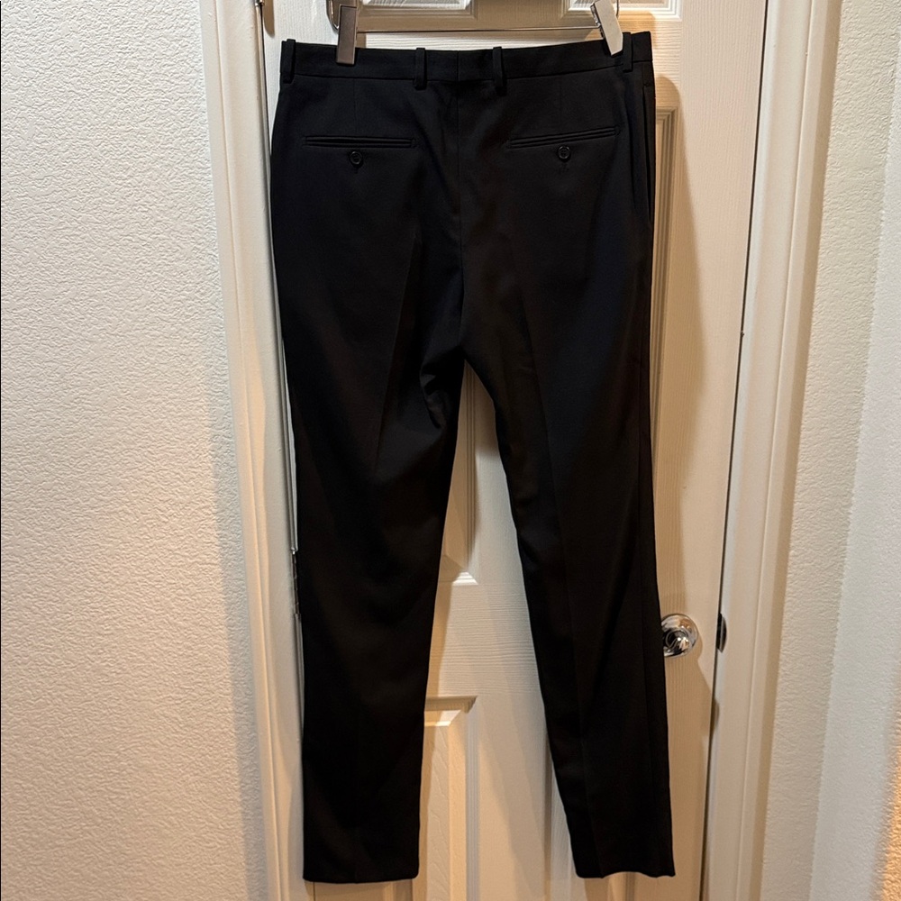 Saint Laurent Men's Black Dress Pants 50 - Picture 5 of 5